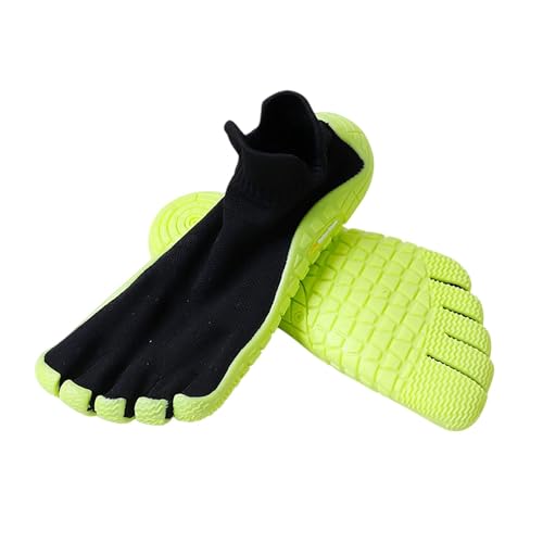 Leicht Schlupfschuhe Frauen Jogger rutschfeste Straßenlaufschuhe Leichtgewicht Luftkissen Trainer Leichte Stoßfest Herren Minimalistische Leder Barfußschuhe von Generisch