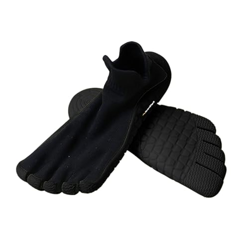 Leicht Schlupfschuhe Frauen Jogger rutschfeste Straßenlaufschuhe Leichtgewicht Luftkissen Trainer Leichte Stoßfest Herren Minimalistische Leder Barfußschuhe von Generisch