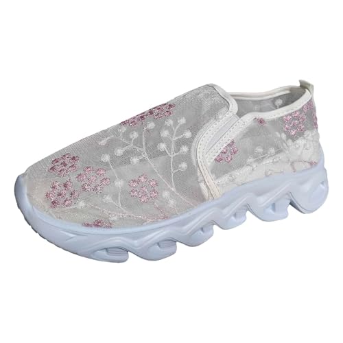 Leichte Frauen Schuhe Jogger rutschfeste Straßenlaufschuhe Jogger rutschfeste Straßenlaufschuhe Slip on Sneakers Mesh Atmungsaktiv Sportschuhe Weich Bequem Fitnessschuhe Leichte Frauen Schuhe Jogger rutschfeste Straßenlaufschuhe Jogger rutschfeste Straßenlaufschuhe Slip on Sneakers Mesh Atmungsaktiv Sportschuhe Weich Bequem Fitnessschuhe von Generisch
