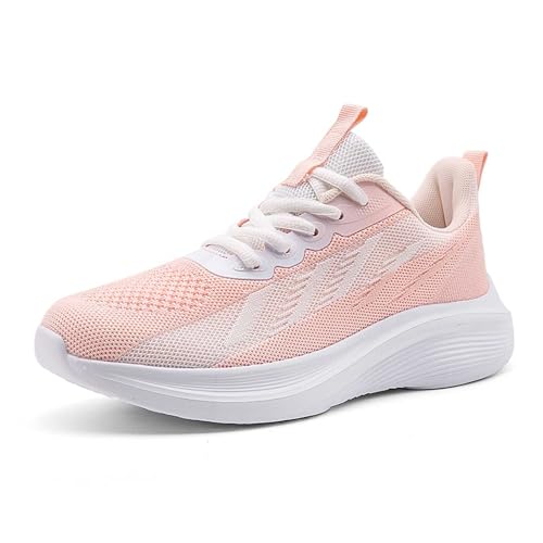 Leichte Frauen Schuhe Modische Atmungsaktive Sportschuhe Frauen Sportschuhe Laufschuhe Atmungsaktive Studenten Wanderschuhe Sandalen mit Fussbett Hausschuhe mit Fussbett von Generisch