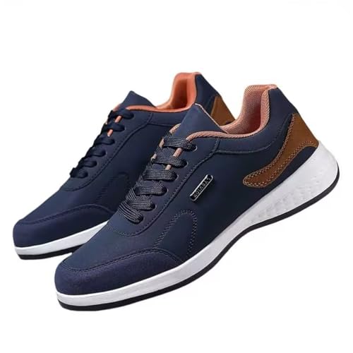 Leichte Sportschuhe Herren Luftdurchlässig 39-46 Große Größe Laufschuhe Pu rutschfest Wanderschuhe Mit Weichen Sohle Trekkingschuhe Verschleißfest Turnschuhe Trend Freizeitschuhe Joggingschuhe von Generisch