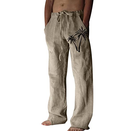 Leinenhose männer Sommer 4XL Leinenhose männer kurz Sommer Motorradhose Sommer Herren Sommerhose männer leicht kurz yogahose Herren kurz Outdoorhose Men Sommer von Generisch