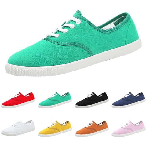 Orthopädische Schuhe Damen Halbschuhe Damen Laufschuhe Freizeitschuhe Wanderschuhe Trachtenschuhe Trekkingschuhe Sportschuhe Turnschuhe Dirndl Schuhe Canvas Sneaker Atmungsaktiv Bequeme Leichte von Generisch