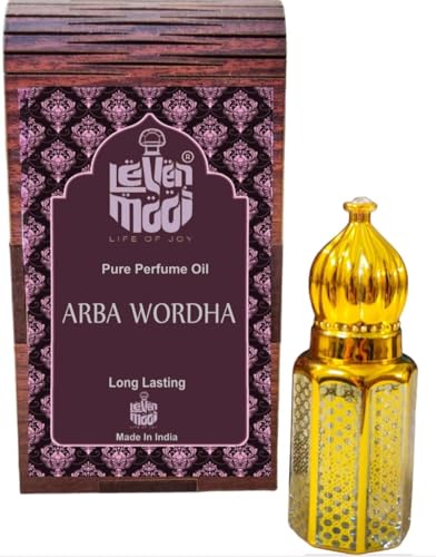 Levenmooi ARBA WORDHA Wooden Attar: vielseitiges Unisex-Parfümöl für den täglichen Gebrauch, 12 ml von Generisch