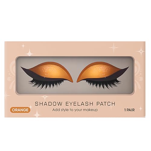 Lidschatten Wimpern Aufkleber | Wiederverwendbare Augen Make Up Sticker,Wasserdichter Schmutzabweisender Wimpern Aufkleber für Halloween Nachtausgang Cosplay Brautfotoshooting von Generisch