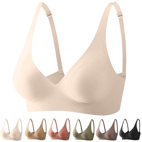 Lila BH Damen ohne Bügel Große Brüste Starker Halt Push Up BH ohne Buegel Seamless Bequem Klassische Soft Nahtloser Bügelloser T Shirt Bra Gepolstert Mesh Bralette 70a 100c Lila BH Damen ohne Bügel Große Brüste Starker Halt Push Up BH ohne Buegel Seamless Bequem Klassische Soft Nahtloser Bügelloser T Shirt Bra Gepolstert Mesh Bralette 70a 100c von Generisch