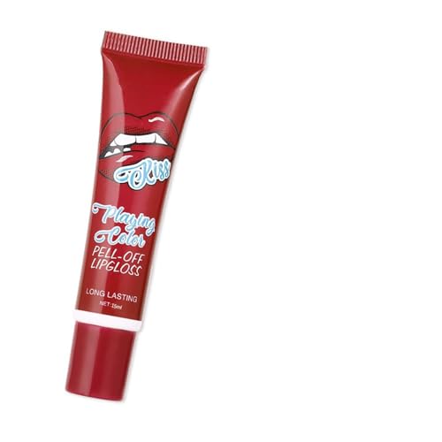 Lip gloss set,Lip Glaze Flüssig Lippenstift,Flüssiger Lippenstift,Moisturizing Lip Stain Plumping,Feuchtigkeitsspendender Lippenfleck,Makeup Beauty Lippenstift Set (E, 15ml) von Generisch