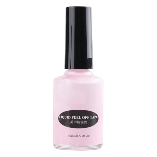 Liquid Tape, Cuticle Protectors, 15ml Odor Control Compact Bottle Quick Drying Easy Cleanup Smooth Application Precision Protection, Nail Liquid Protector for Nail Polish Liquid Tape, Cuticle Protectors, 15ml Odor Control Compact Bottle Quick Drying Easy Cleanup Smooth Application Precision Protection, Nail Liquid Protector for Nail Polish von Generisch