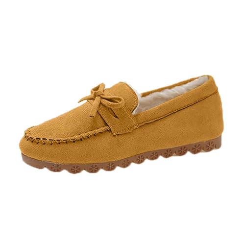 Loafer Damen Mokassins Anzugschuhe Schuhe Halbschuhe Stoffschuhe Arbeit Slipper College Leder Sommerschuhe Flachschuhe Wildleder Abendschuhe Trachten Für Lederschuhe Freizeitschuhe Business Bequeme von Generisch
