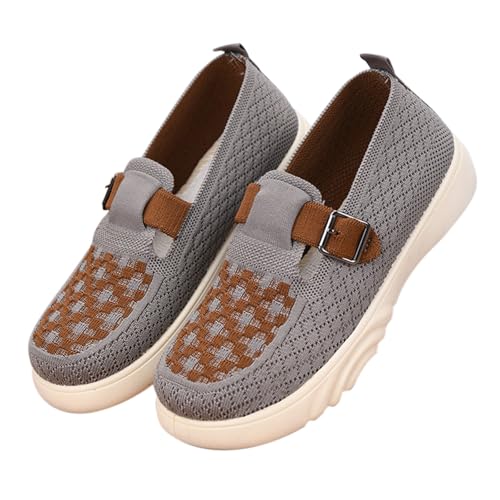 Loafer Damen Slip On Freizeitschuhe Damen Bootsschuhe Orthopädische Schuhe Halbschuhe Turnschuhe Sommerschuhe Trekkingschuhe Wanderschuhe Walkingschuhe Leichte Bequeme Strick Mesh Atmungsaktiv Loafer Damen Slip On Freizeitschuhe Damen Bootsschuhe Orthopädische Schuhe Halbschuhe Turnschuhe Sommerschuhe Trekkingschuhe Wanderschuhe Walkingschuhe Leichte Bequeme Strick Mesh Atmungsaktiv von Generisch