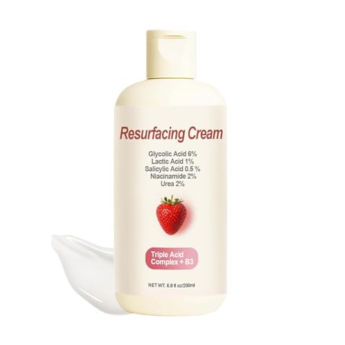 Lotion Für Hautunebenheiten | 200ml Feuchtigkeitsspendend Erdbeerhaut Peeling Creme | Erweichende Körperlotion Für Arme Nacken Beine Hühnerhaut Jugendliche Mädchen | Für Tag Und Nacht Und Reise von Generisch
