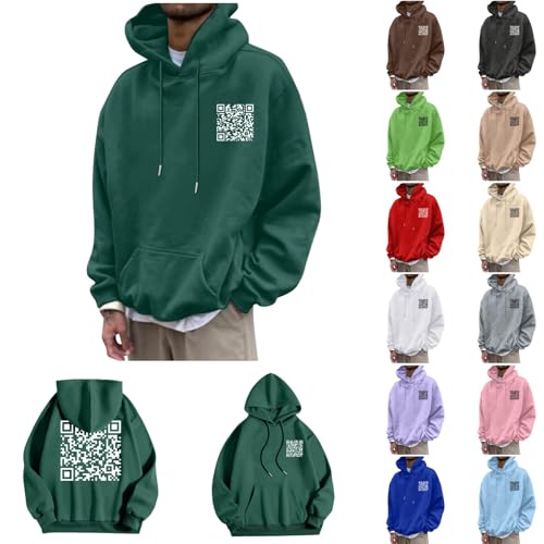 Lustiger Fu Qr Code Hoodie, Unisex Hoodies für Erwachsene, Fuck You Qr Code Sweatshirt, Rick Roll Scan Code Witz Winter Kapuzenjacke Hip Hop Outdoor Kapuzenpullover Weich Bequem Langarm Pullover Lustiger Fu Qr Code Hoodie, Unisex Hoodies für Erwachsene, Fuck You Qr Code Sweatshirt, Rick Roll Scan Code Witz Winter Kapuzenjacke Hip Hop Outdoor Kapuzenpullover Weich Bequem Langarm Pullover von Generisch
