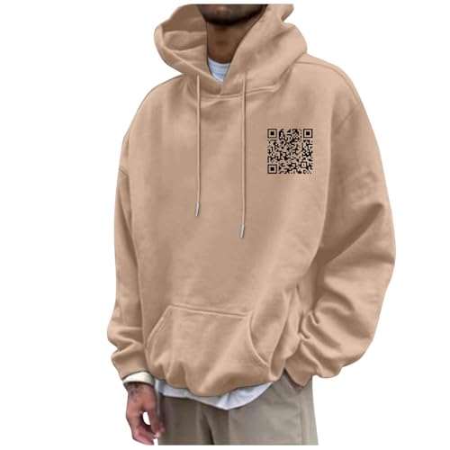 Lustiger Fu Qr Code Hoodie, Unisex Hoodies für Erwachsene, Fuck You Qr Code Sweatshirt, Rick Roll Scan Code Witz Winter Kapuzenjacke Hip Hop Outdoor Kapuzenpullover Weich Bequem Langarm Pullover Lustiger Fu Qr Code Hoodie, Unisex Hoodies für Erwachsene, Fuck You Qr Code Sweatshirt, Rick Roll Scan Code Witz Winter Kapuzenjacke Hip Hop Outdoor Kapuzenpullover Weich Bequem Langarm Pullover von Generisch