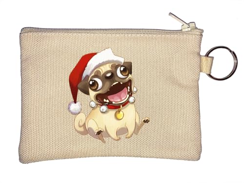 Lustiger Schlüsselanhänger mit Hundemotiv, Beige von Generisch