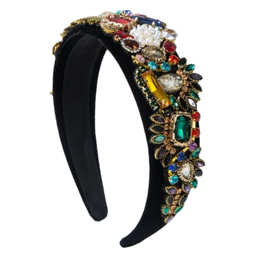 Luxuriöses Damen-Stirnband mit Diamanten, funkelnd, stilvolles Haarband von Generisch