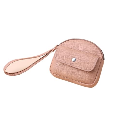 Lychee Pattern Women's Mini Wallet - PU Leather Purse with Key Ring, Rosa, Taglia Unica Lychee Pattern Women's Mini Wallet - PU Leather Purse with Key Ring, Rosa, Taglia Unica von Generisch