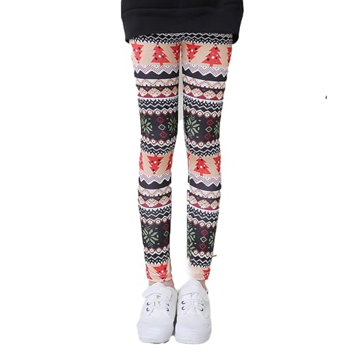 Mädchen Fleece Thermo Leggings - Unisex Pyjamahose Winterhose Plüsch Komfortabel Thermohose Sweathose Trainingshose Freizeithose Bequem Softshell Hosen Blickdicht Elastisch Hosen für Kleinkinder von Generisch