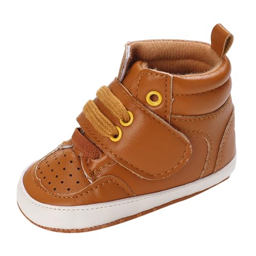 Mädchen Jungen Lauflernschuhe Baby Sneaker Babyschuhe Anti Rutsch Hausschuhen Leuchtsneaker Für Babys und Kleinkinder von Generisch