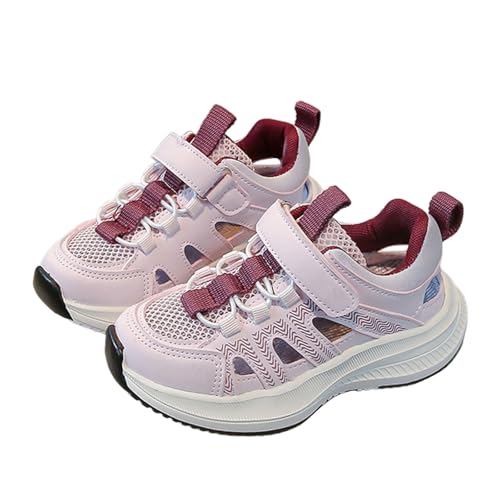 Mädchen Sommerschuhe Atmungsaktiv Leicht Bequem Modisch Freizeitsneaker Alltagstauglich Sportlich (28.5 Little Child) von Generisch
