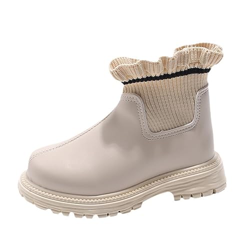 Mädchen Stiefel Stiefeletten Stylische Herbststiefel Winterstiefel Kinder Sohlen Bequeme weiche Sohle mit Seitlichem Reißverschluss Oktoberfest Freizeit von Generisch
