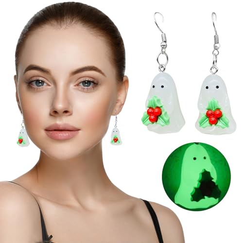 Mädchen Vergoldet Halloween Ohrringe & Kürbis-Ohrhänger (Party-Cosplay-Schmuck)" Eleganter Schmuck f眉 r Frauen (B, 3. 3X2. 2CM) von Generisch