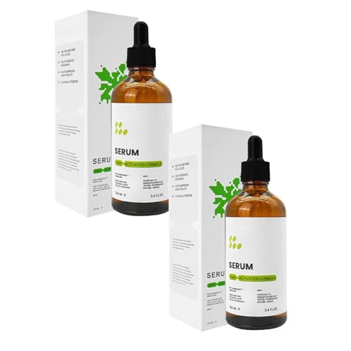 Männer Shampoo, RevitaHaar Aktiv Serum Gegen Spliss Und Haarausfall Für Glänzendes Und Geschmeidiges Haar, Mit Volumen-Effekt Pflegend Und Stärkend 100ml (2PCS) von Generisch