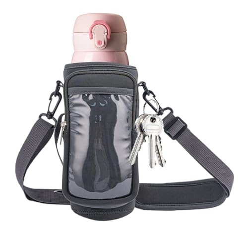 Magnetische Sporttasche – Wasserflaschen-Tragetasche, Reise-Fitness-Zubehör, Organizer, Tragetasche mit Schultergurt für Männer und Frauen, Schwarz , Refer to description, Unisex von Generisch