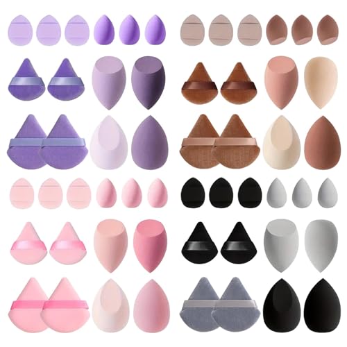 Make Up Schwamm In Reisegröße, Foundation Blending Beauty Sponge,nass Und Trocken Weicher Beauty Makeup Schwämme Blender Make Up Sponges Blender Für Frauen, Freundin, Mutter, Ehefrau von Generisch