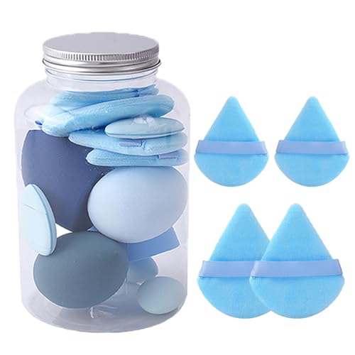 Make Up Schwamm Set, Beauty Sponges Blender, Weicher Make-up-Schwamm Für Foundation, Schönheitsschwamm Und Puderquaste, Vielseitig Einsetzbar, Nass Und Trocken, Langlebig, Für Frauen von Generisch