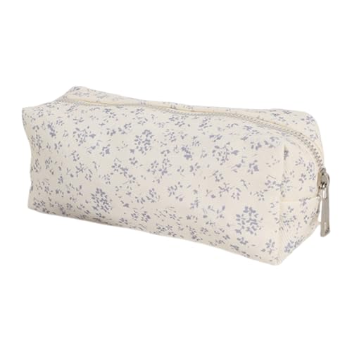 Make -up -Pinsel -Organisator Reise | Make -up -Bürstenbeutel Make -up -Tasche Aufbewahrungstasche - Make -up -Organisator Canvas Aufbewahrungsorganisatorin, Blumen Reisetasche für Frauen Mädchen von Generisch