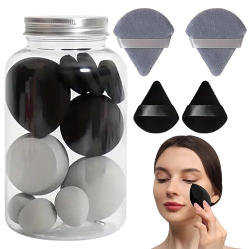 Make-up- -Set – Make-up-Schwämme für Foundation | 14-teiliges Mischschwamm- und Make-up- -Set | Puderquaste, langlebiger Schönheitsschwamm, nass und trocken, für Frauen, Freundin, Mutter, von Generisch
