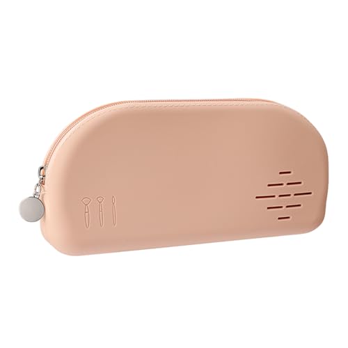Make -up -Tasche - Kosmetikbeutel | Reisekosmetikfall | Silicon Makeup Organizer Fall mit Trennwänden | Tragbarer Toilettenbeutel mit Fächern | Make -up Pinsel organisiert für Frauen Mädchen geschützt von Generisch