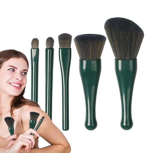Makeup-Pinselset Für Damen - Gesichts-Kosmetik Makeup Bürsten Set,Praktischer Ausziehbarer Applikator Für Lidschatten, Foundation, Concealer Und Lippenpuderset von Generisch