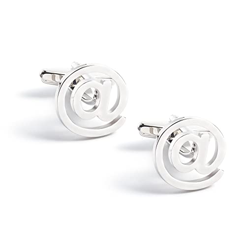 Manschettenknöpfe Herren 1 Paar Galvanisiertes Silber @ Euro Dollar Numismatisches Symbol Logo Französisches Herrenanzug Hemd Manschettenknöpfe Manschettenknöpfe Herren 1 Paar Galvanisiertes Silber @ Euro Dollar Numismatisches Symbol Logo Französisches Herrenanzug Hemd Manschettenknöpfe von Generisch
