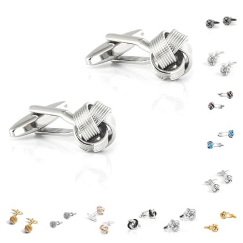 Manschettenknöpfe Herren 1 Paar Silber Gold Kugelförmiges Französisches Herrenanzughemd Manschettenknöpfe In Drehform Manschettenknöpfe Herren 1 Paar Silber Gold Kugelförmiges Französisches Herrenanzughemd Manschettenknöpfe In Drehform von Generisch