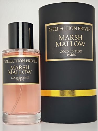 Marshmallow – Eau de Parfum Damen – Süßer Gourmandduft mit Vanille & Zuckerwatte – Collection Privée Gold Edition – 50ml von Generisch