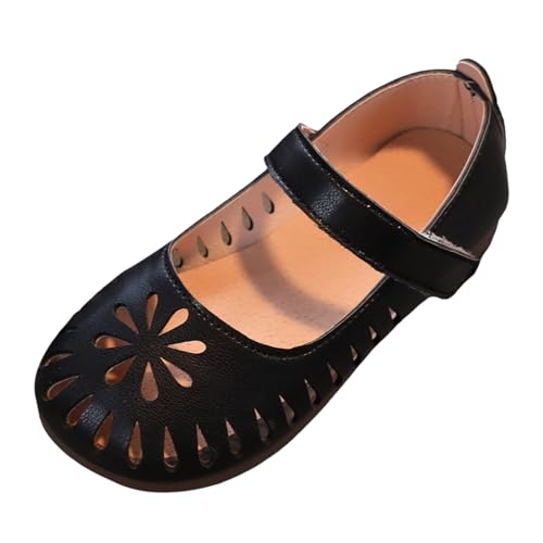 Mary Janes Mädchen Brogue Details Perforiertes Leder Flache Sohle Komfortabler Sitz Für Business Freizeit Schule Mädchen Schuhe von Generisch