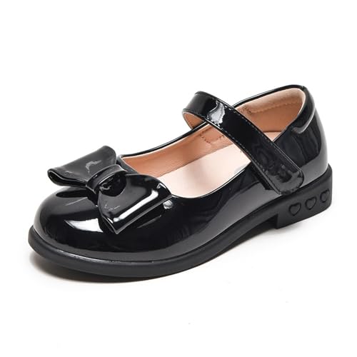 Mary Janes Schuhe Prinzessin Kinder Mädchen Schuhe Casual Ballerinas Flache Schuhe Schuluniform Schuhe Hochzeit Freizeit Sandalen Festschuhe von Generisch