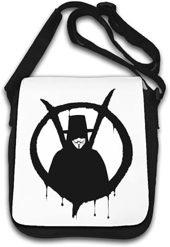 Masked Man Umhängetasche Weiß von Generisch