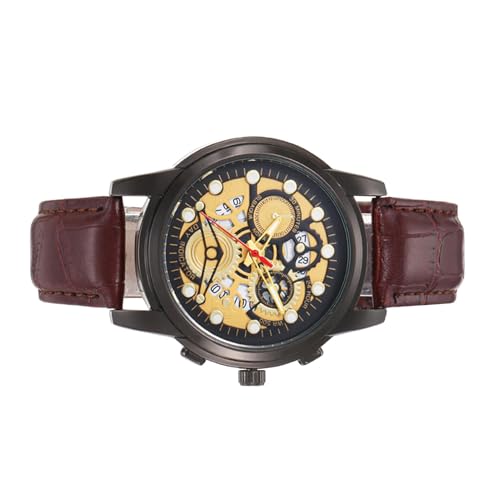 Mechanische Uhr, automatische Uhren für Männer | Business Mens Watch with Date Lederband,Automatische Armbanduhr Analog Modeaccessoires 40 mm Mechanische Uhr, automatische Uhren für Männer | Business Mens Watch with Date Lederband,Automatische Armbanduhr Analog Modeaccessoires 40 mm von Generisch