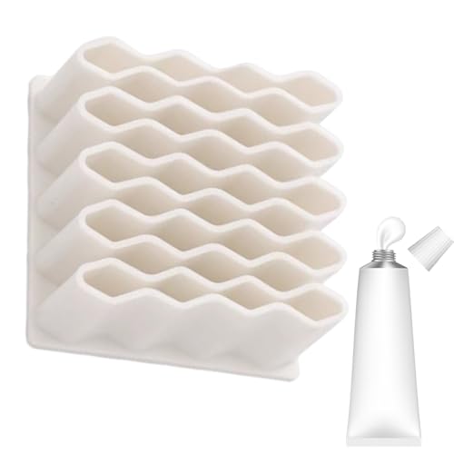 Medicine Box - Multi -Grid Supplement Organizer | Tragbarer Pillenbehälter mit Salbenteilern | Reisen, Make -up -Speisekammer, Küche, Bad, Schreibtisch, Vanity -Aufbewahrungsspender für den täglichen von Generisch