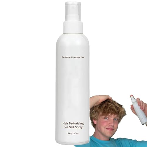 Meersalzspray, Salz- und Meerestexturierungsspray, 237 ml texturierendes Stylingspray, Lockenverstärkendes Haarspray, verleiht Männern und Frauen Volumen, Textur und Dicke Meersalzspray, Salz- und Meerestexturierungsspray, 237 ml texturierendes Stylingspray, Lockenverstärkendes Haarspray, verleiht Männern und Frauen Volumen, Textur und Dicke von Generisch