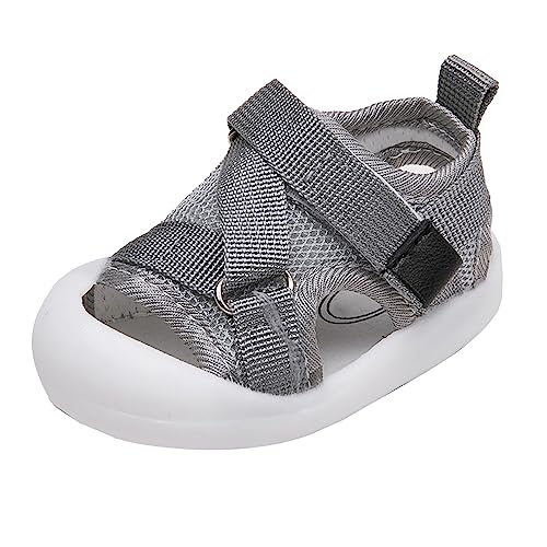 Mesh-Lauflernschuhe Baby Sommer: Barfuss Sandalen Kinder Krabbelschuhe Weichen Sohlen Hallenschuhe rutschfest Turnschuhe Leichte Atmungsaktiv Kinderschuhe Baby 1-2 Jahr Bodenschuhe-Sommerschuhe von Generisch