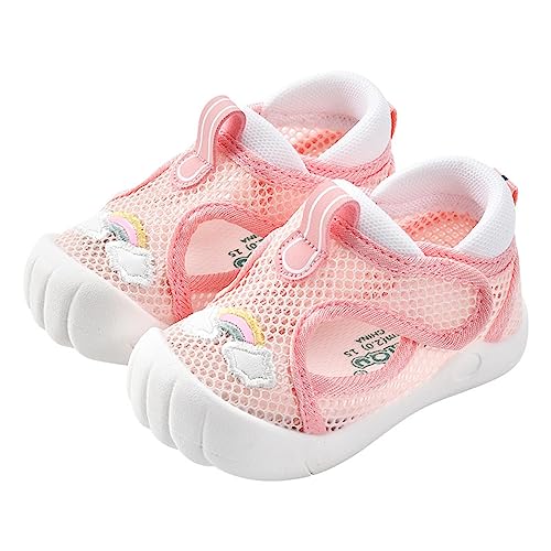 Mesh-Lauflernschuhe Baby Sommer: Kinder Sandalen Jungen Krabbelschuhe Weichen Sohlen Hallenschuhe Rutschfest Joggingschuhe Leichte Atmungsaktiv Kinderschuhe Baby 1-2 Jahr Bodenschuhe-Sommerschuhe von Generisch