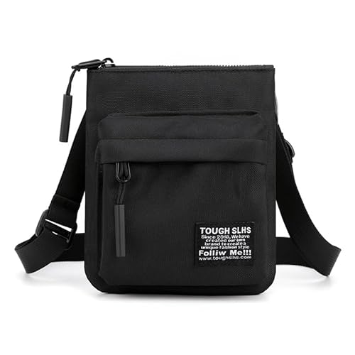 Messenger Bag Umhängetasche Crossbody Bag - Oxford Tuch Satchel mit Multi-Pocket-Design, leicht und langlebig, lässige Business-Tasche für Herren, verstellbarer Riemen, ideal für die tägliche Arbeit Messenger Bag Umhängetasche Crossbody Bag - Oxford Tuch Satchel mit Multi-Pocket-Design, leicht und langlebig, lässige Business-Tasche für Herren, verstellbarer Riemen, ideal für die tägliche Arbeit von Generisch