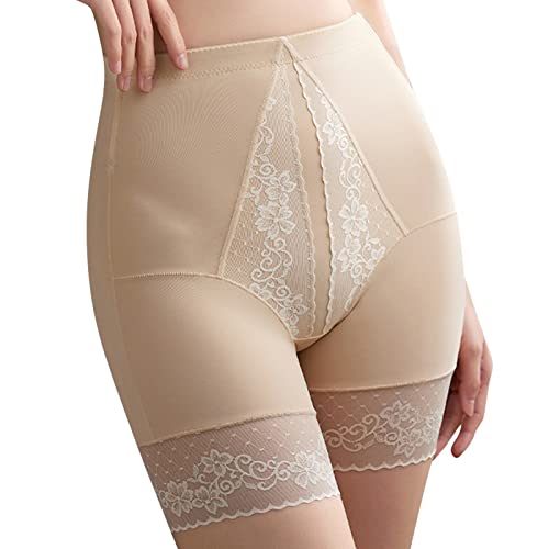 Miederhose Damen Bauchweg, Stark Formend Mit Bein Shaping Bauchweg Hose Miederhose Kurz Nahtlos Dünn Unterwäsche Shaping Shorts Große Größen Bauch Weg High Waist Bauchweg Unterhose Shapewear von Generisch