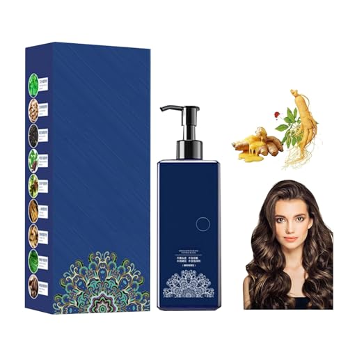 Milde Formel langlebig Haarfärbem, Pflanzenbasis Haarfärbemittel, Pflanzenextrakte Haarfarbe Farbstoffcreme, Haar Malvorlagen Shampoo, Haarfärbebecke graue Haare für Frauen Männer (Kastanienbraun) von Generisch