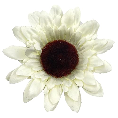 Mini Blumen Haarspangen Frühling Sommer Sonne Haarnadel Simulation Tuch Kunst Sonnenblume Kopfschmuck Limelight Gürtel Schmuck Damen (A, One Size) von Generisch