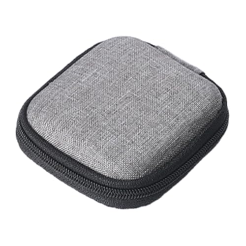 Mini-Elektroniktasche, Hartschalenhülle für MaccBook-Ladegerät und Zubehör, kompakte Reiseelektronik-Organizer-Tasche, ideal für Kabel, Adapter, Gadgets und Schutz für unterwegs, Quadratische Trompete von Generisch