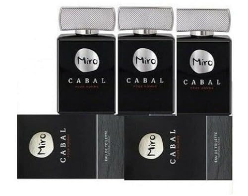 Miro CABAL pour homme Eau de Toilette Spray 3 x 75 ml (225 ml) von Generisch